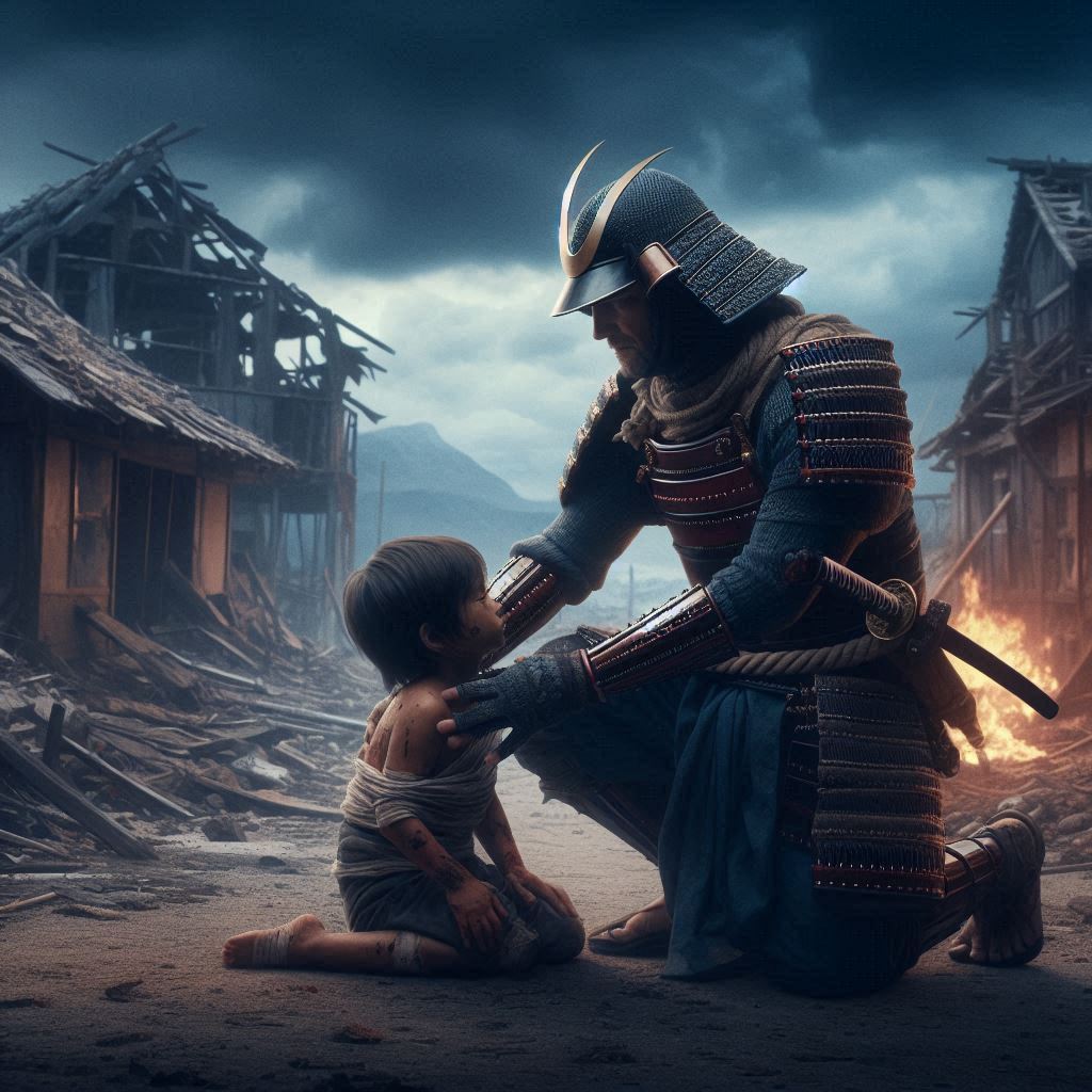 i sette principi del bushido Jin Compassione 