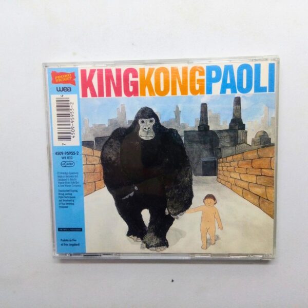 Cd king kong gino paoli copertina retro