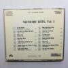Cd memory hits vol 1 compilation copertina retro