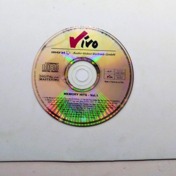 Cd memory hits vol 1 compilation disco