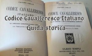 Codice cavalleresco italiano guida storica