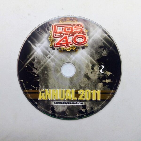 Cd the annual 2011 los 40 cuarenta compilation usato disco