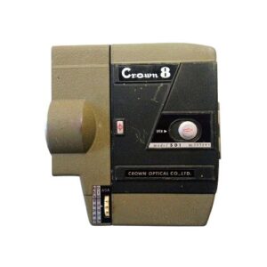 camera 8 mm crow optical vintage 60 model 501 video lato sinistro