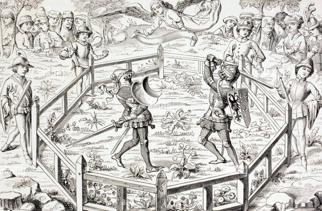 Due cavalieri codice cavalleresco guida storica