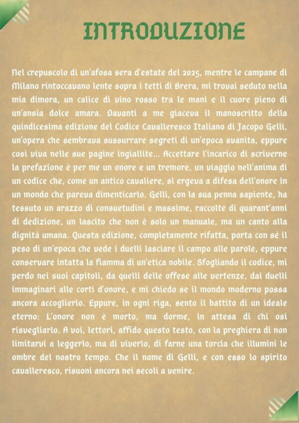Ebook l'apprendista cavaliere introduzione