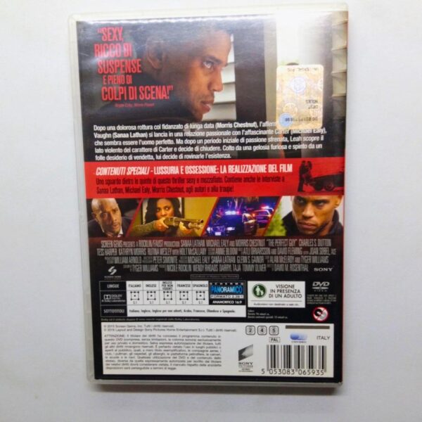 Dvd the perfect guy 2015 film completo copertina retro