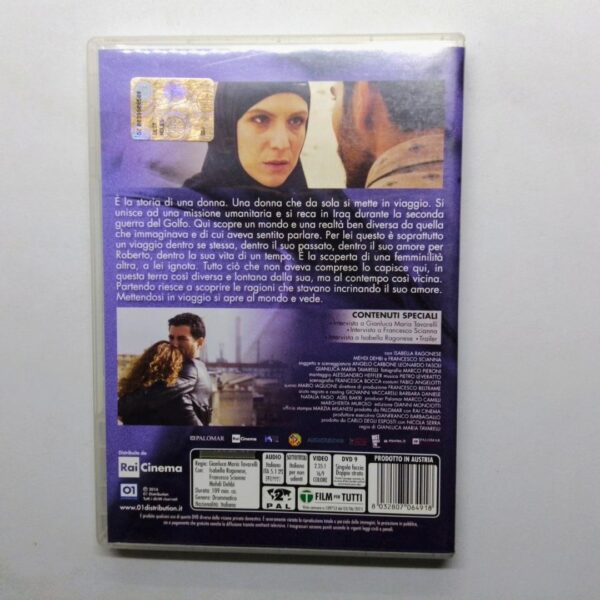 Dvd una storia sbagliata film 2015 copertina retro