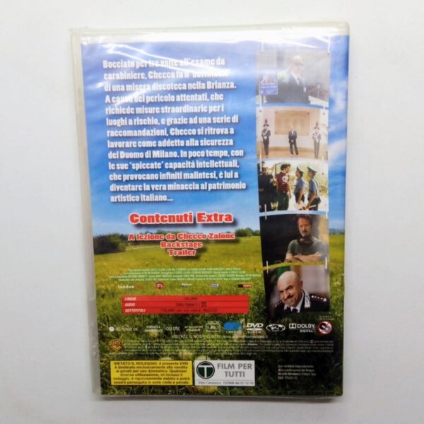 Dvd che bella giornata 2011 film completo checco zalone copertina retro