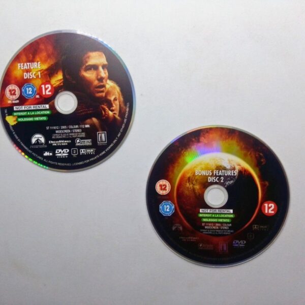 Dvd la guerra dei mondi edizione speciale 2 dischi particolare dischi