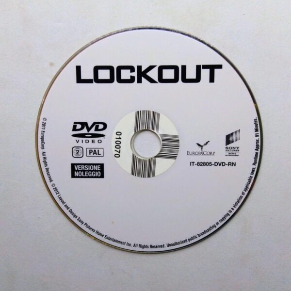 Dvd lockout edizione integrale 2012 disco
