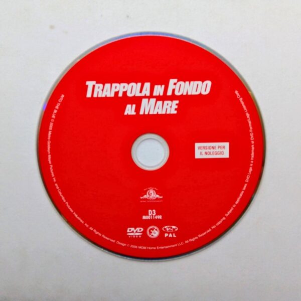 Dvd trappola in fondo al mare film 2005 paul walker disco