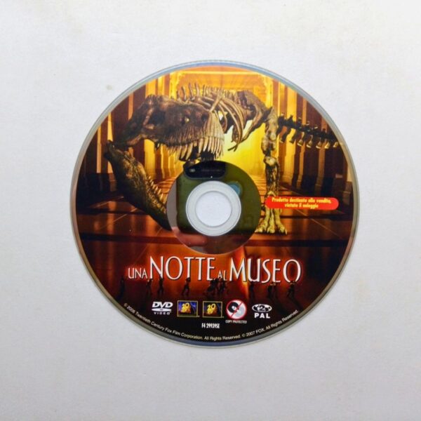 Dvd una notte al museo film disco