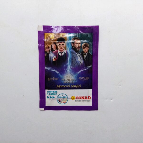 Herry Potter Conad 2024 bustina sigillata Momenti Magici foto fronte