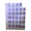 Lotto 29 francobolli donna nell arte € 0,02 nuovi MNH Italia foglio frontale
