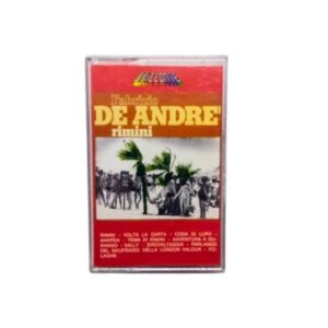 Musicassetta rimini Fabrizio de andrè 1978 orizzonti copertina fronte