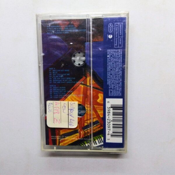 Musicassetta. simply red blue 1998 nuova retro