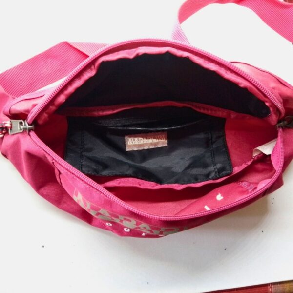 Marsupio napapajri happy wb rosso fucsia originale interno