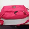 Marsupio napapajri happy wb rosso fucsia originale retro