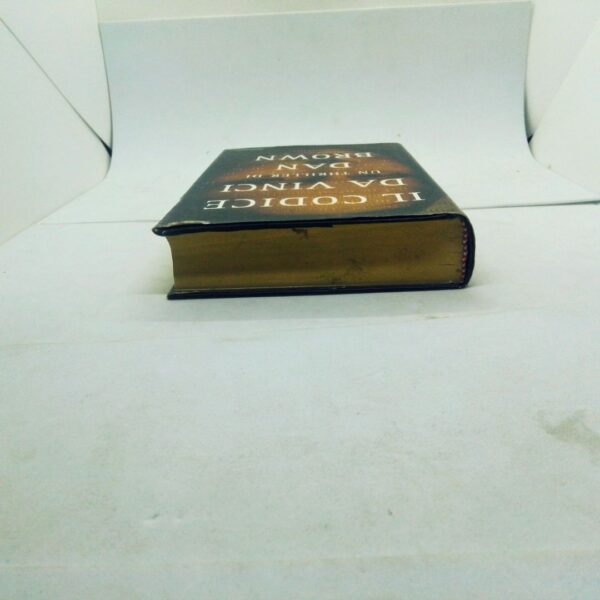 Libro il codice da vinci romanzo thriller dan brown mondadori lato superiore