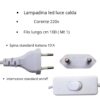 Lampada da tavolo scrivania abat jour ikea grigia luce calda specifiche