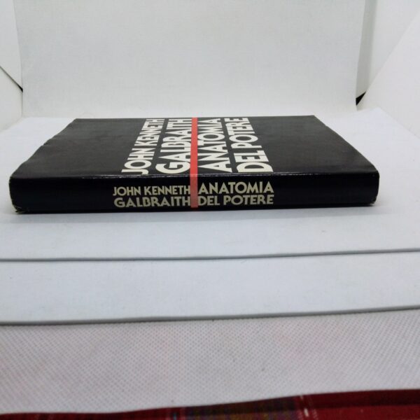 Libro anatomia del potere di John Kenneth Galbraith 1984 Mondadori lato destro ( costa)