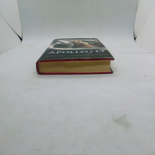 Libro Apollo 13 - La vera storia di un appuntamento mancato romanzo 1995 Lato inferiore