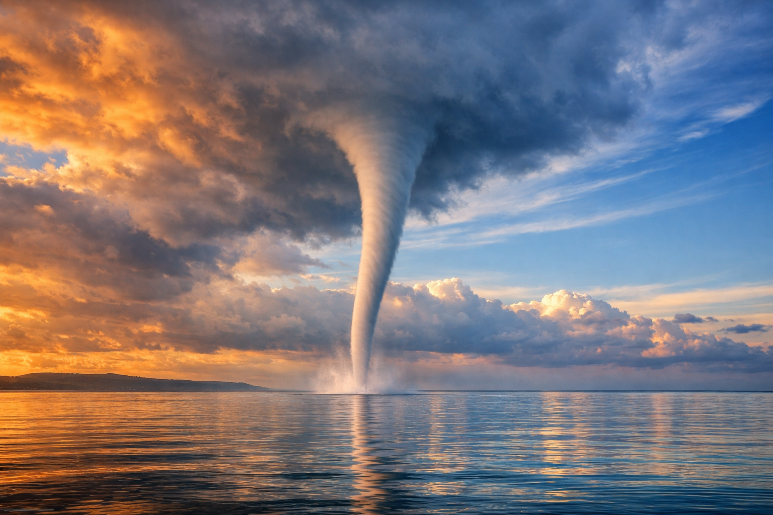 Tromba marina il fenomeno atmosferico che incanta e sorprende