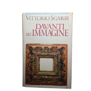 Libro davanti all immagine vittorio sgarbi 1989 copertina fronte