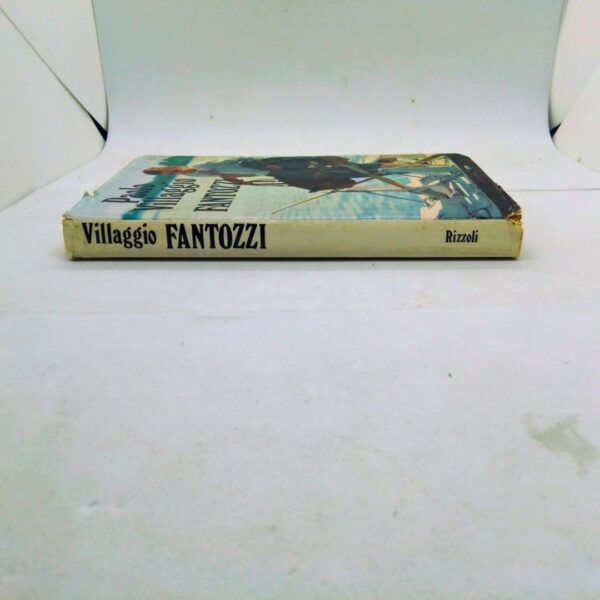libro fantozzi paolo villaggio 1975 rizzoli lato sinistro ( costa)