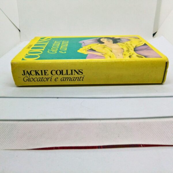 Libro giocatori e amanti jackie collins 1982 sonzogno lato sinistro ( costa)