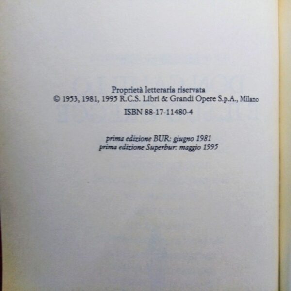 libro don camillo e il sugge Guareschi 1995 interno edizione