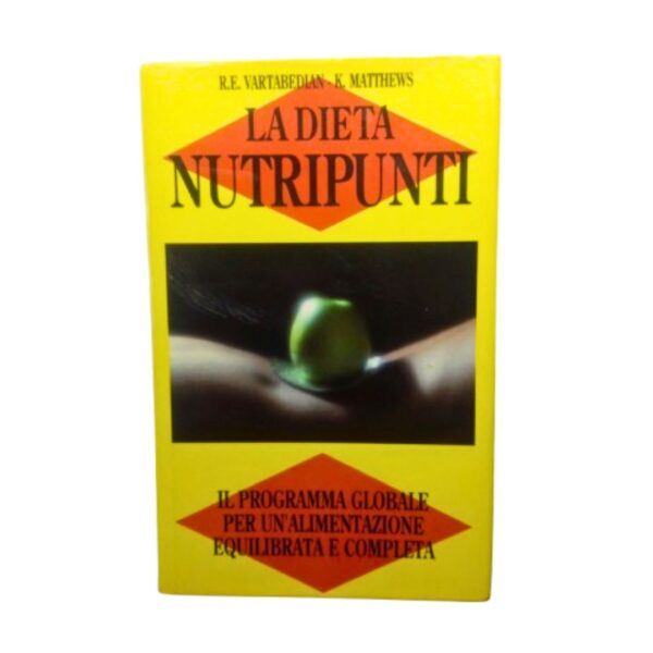 La dieta nutripunti libro rizzoli copertina fronte