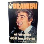 Libro io bramieri vi racconto 400 barzellette 1976 de vecchi editore prima edizione copertina fronte