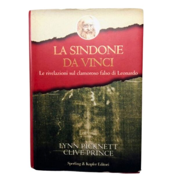 Libro la sindone da vinci copertina fronte